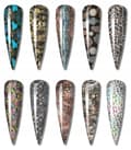 Miniatyrbild 6 av 11: TRANSFERFOIL för naglar 10cmx4cm SNAKE