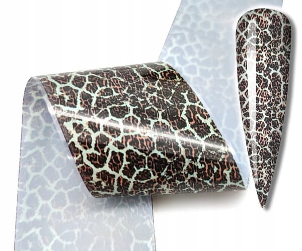 TRANSFERFOIL för naglar 10cmx4cm SNAKE