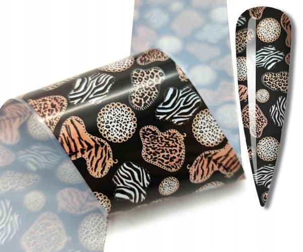 Kynsien siirtofolio 10cm x 4cm PANTHER