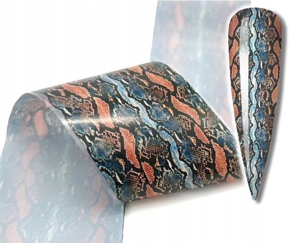 Kynsien siirtofolio 10cm x 4cm SNAKE