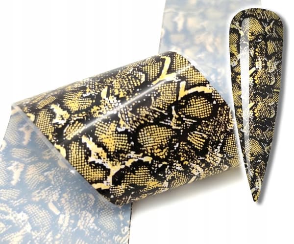 Kynsien siirtofolio 10cm x 4cm SNAKE