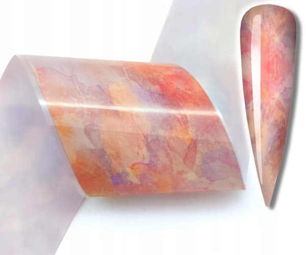 Kynsien siirtofolio 10cm x 4cm vesiväri