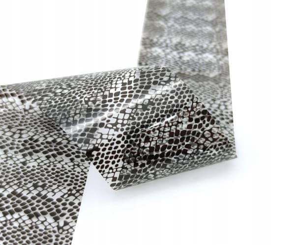 TRANSFERFOIL til negle 10 cm x 4 cm SNAKE