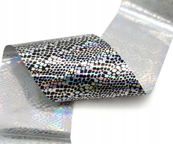 Kynsien siirtofolio 10cm x 4cm Holo Snake