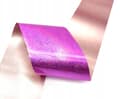 Miniatyrbillede 3 af 11: Transferfolie til negle 10 cm x 4 cm pink holo