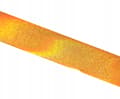 Miniatyrbild 4 av 11: Transferfolie 10 cm x 4 cm guld, gul holografisk