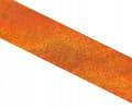 Miniatyrbillede 4 af 11: Transferfolie 10 cm x 4 cm orange holografisk