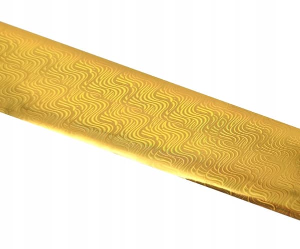 Transferfolie för naglar 10cmx4cm guld Holo