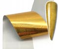 Miniatyrbild 1 av 11: Transferfolie för naglar 10cmx4cm guld Holo