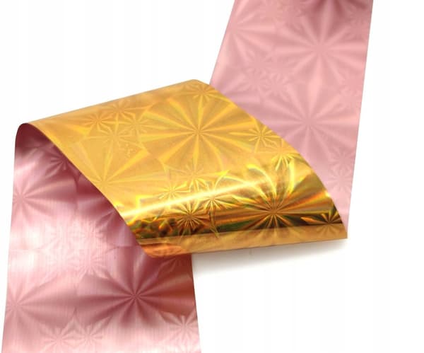 Kynsien siirtofolio 10cm x 4cm holo-ympyrät