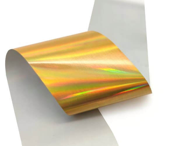 Kynsien siirtofolio 10cm x 4cm KULTAINEN HOLO