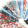 Pikkukuva 5 / 9: 10 kpl kynsien siirtofoliota 10 cm x 4 cm joulu- ja lomapakkaus