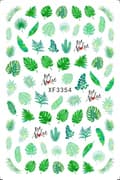 Miniatyrbild 8 av 11: Självhäftande Nagelkonst Stickers Mönster VÅR HÖST LÖV