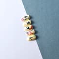 Miniatyrbillede 3 af 11: Negleklistermærker 3D Selvklæbende Konvekse Mønstre SWALLOW FLOWERS
