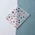 Miniatyrbillede 4 af 11: Negleklistermærker 3D Selvklæbende Konvekse Mønstre SWALLOW FLOWERS