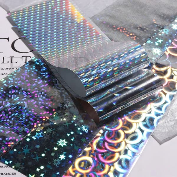 SETTI 10X KYNSIEN SIIRTOFOLIO HOPEA HOLOGRAAFINEN