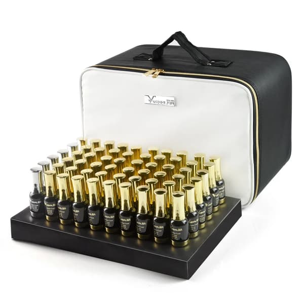 Gel nagellack set, 12 ml färger, bas-/toppgel inkluderat., HelaSet Fartyg