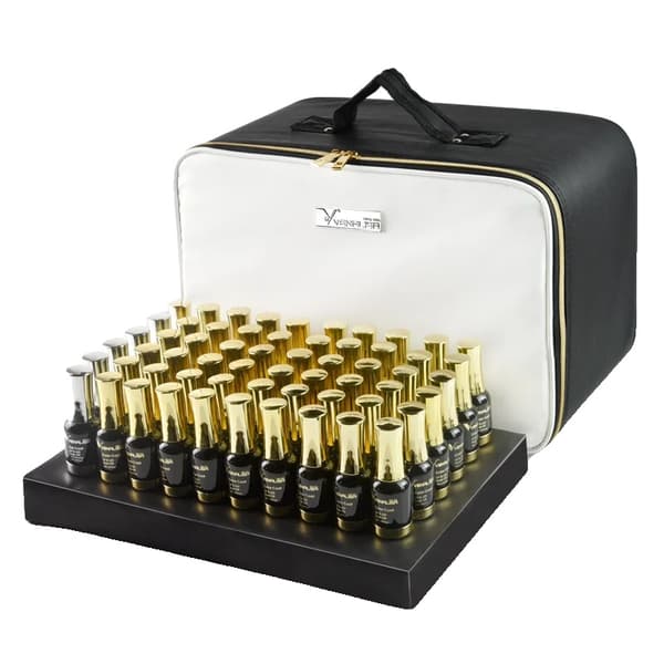 Gel nagellack set, 12 ml färger, bas-/toppgel inkluderat., HelaSet Fartyg