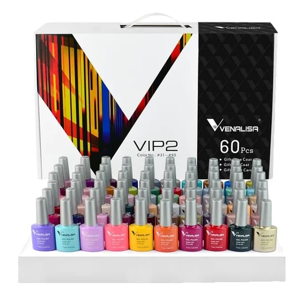 Gel Polish Kit, HEMA-fri, Nagelkonst Design, (31-90) VIP2