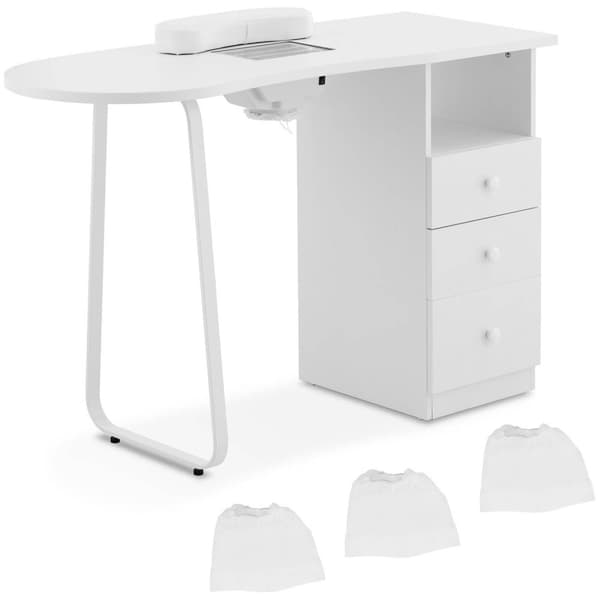 physa Nagelbord - 3 lådor - Utsug
