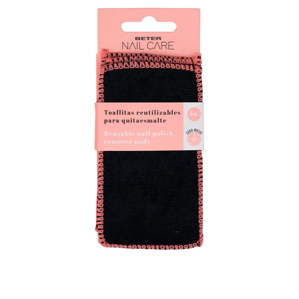 NAIL CARE reusable nail polish remover wipes 3 units