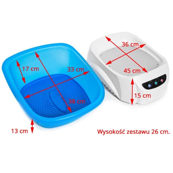 Azzurro brusekar med massager
