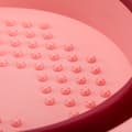 Miniatyrbild 5 av 6: Rosa hopfällbar pedikyrskål