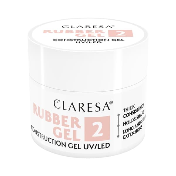 Claresa Rubber gel 2 45g rakennusgeeli