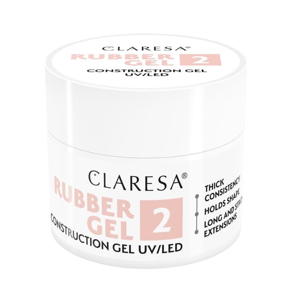 Claresa Rubber gel 2 90g byggegel