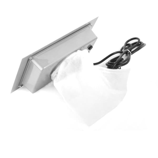 Momo S-41 silver inbyggd dammsamlare
