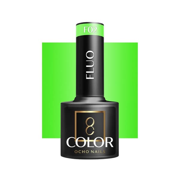 OCHO NAILS Fluorescerande Hybridlack F02 -5 g