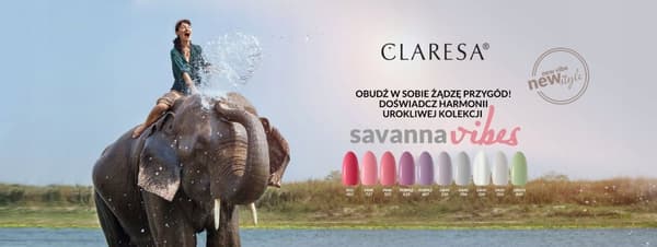 Claresa Hybrid Nagellack SAVANNA VIBES - kollektion
