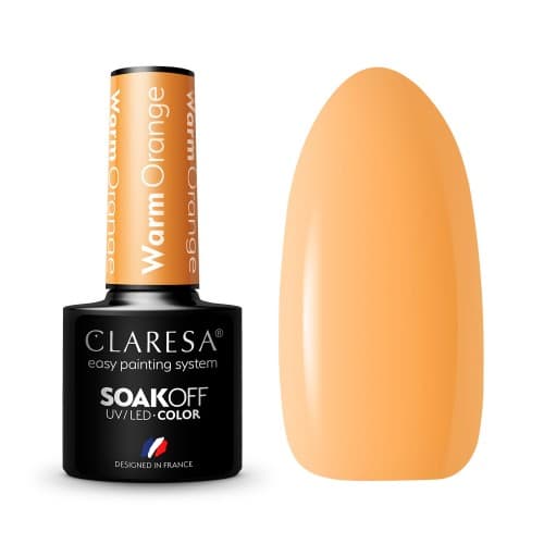Claresa Hybrid kynsilakka LÄMMIN ORANSSI -5g
