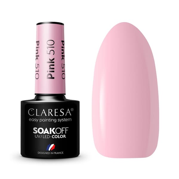 Claresa Hybrid nagellack ROSA 510 -5g