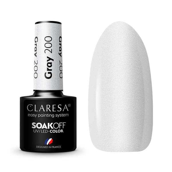 Claresa Hybrid kynsilakka GREY 200 -5g