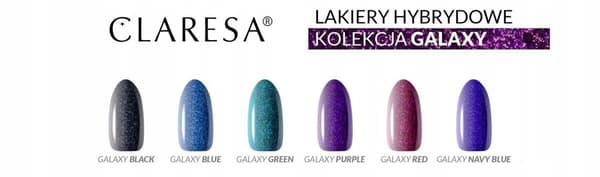 Claresa Hybrid neglelak Galaxy Blue 5g