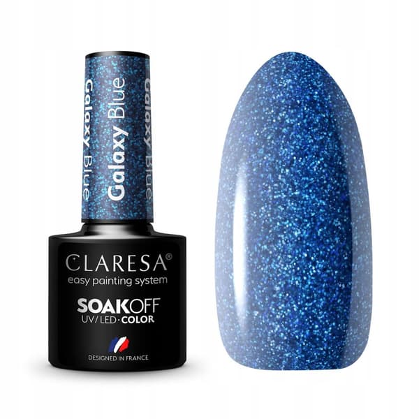 Claresa Hybrid neglelak Galaxy Blue 5g