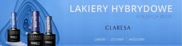 Claresa Hybrid neglelak BLÅ 710 -5g