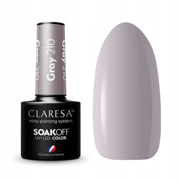 Claresa Hybrid kynsilakka GREY 210 -5g