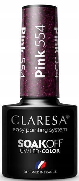 Claresa Hybrid nagellack ROSA 554 -5g