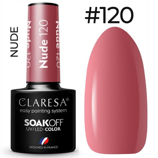 Claresa Hybrid neglelak NUDE 120 -5g