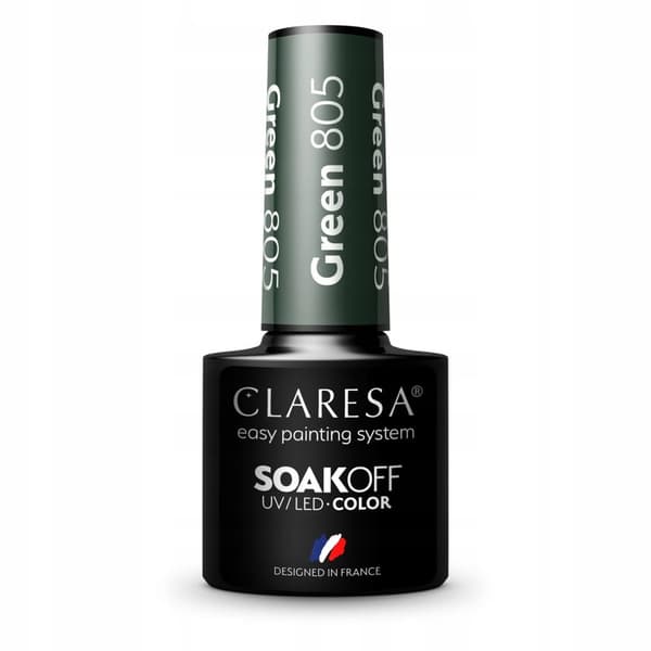 Claresa Hybrid neglelak GRØN 805 -5g
