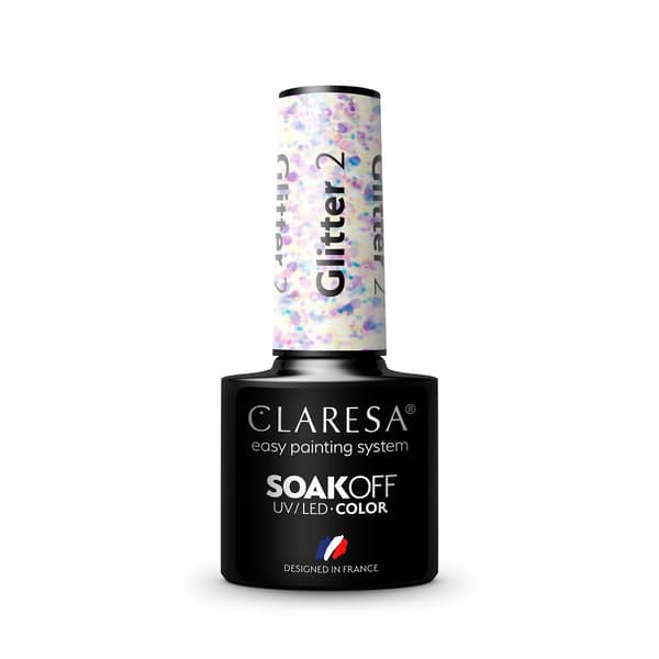 Claresa Hybrid neglelak GLITTER 2 5g