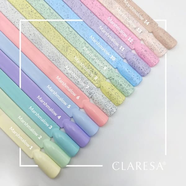 CLARESA HYBRID NEGLELAKK MARSHMALLOW 10 5G
