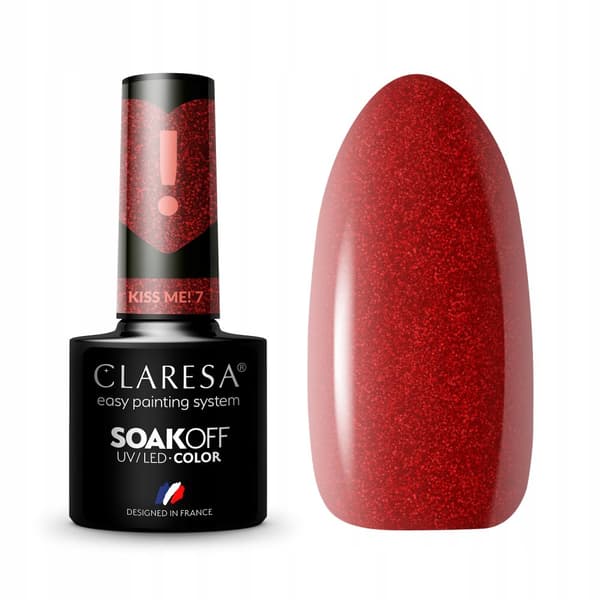 CLARESA HYBRID NAGELACK KYSS MIG! 7 - 5G
