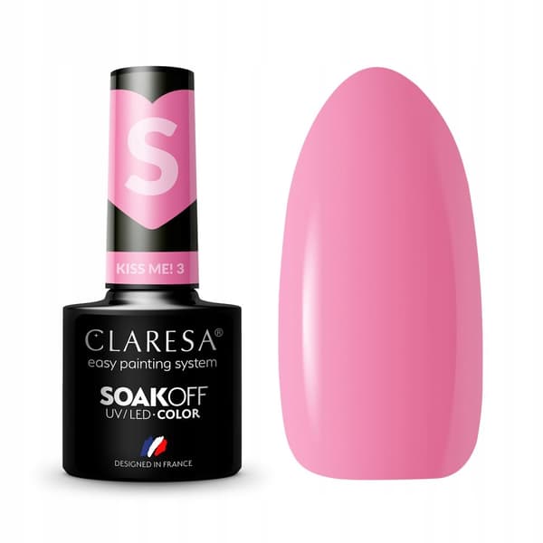 CLARESA HYBRID NAGELACK KYSS MIG! 3 - 5 g