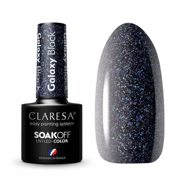 Claresa hybridilakka Galaxy Black 5g