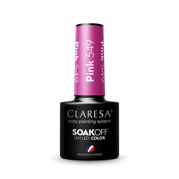 Claresa Hybrid neglelak PINK 549 -5g