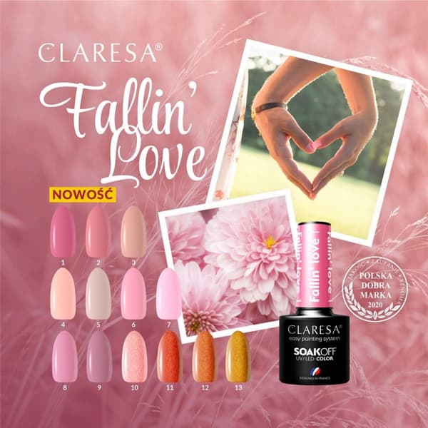 CLARESA HYBRID NEGLELAKK FALLIN LOVE 10 5G