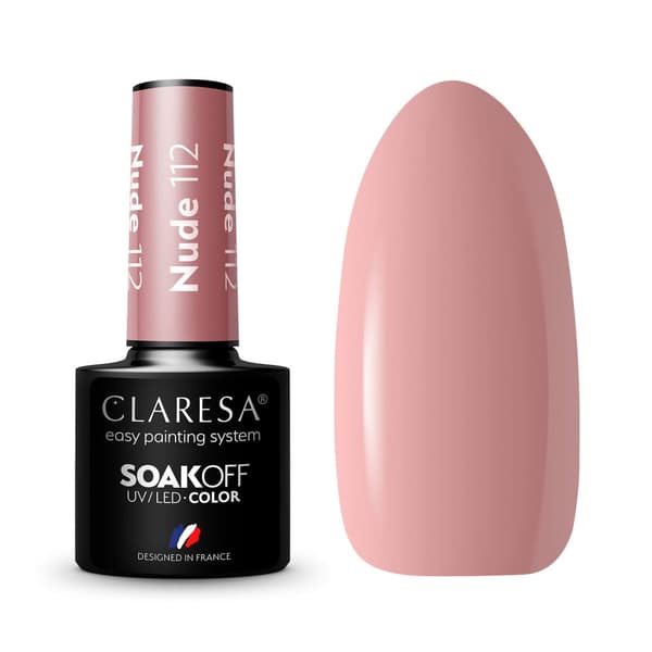 Claresa Hybrid nagellack NUDE 112 -5g